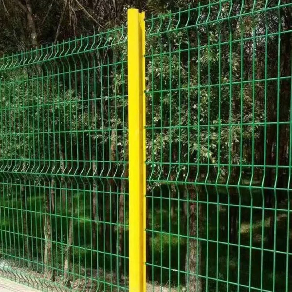 Customized 3D PVC Coated Galvanized Steel Fencing Panel 3D Curved Welded Wire Mesh for Garden Landscaping photo-4