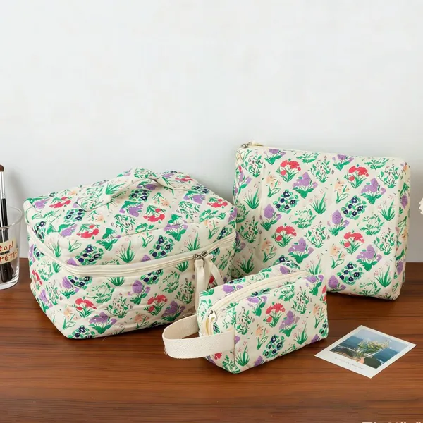 Wholesale Zip Cosmetic Bag Skincare Cosmetic Jewellery Pouch Zip Cosmetic Bag photo-2