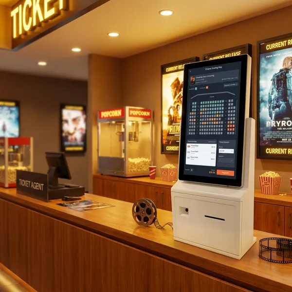 Aonpos APK25 Portable Self Checkout Terminal Windows Payment Kiosk Mall Information Kiosk Payment Kiosk With NFC photo-5