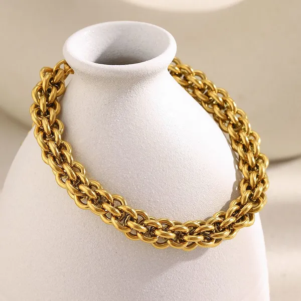 Stainless Steel Bracelet 304 Woven Mesh Cuff - 7 Inch Length for Unisex Jewelry Wholesale Supplier photo-5
