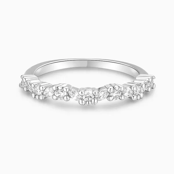 Shining Star Jewelry High Quality Holiday Gift 5A Zircon Women's Engagement Ring