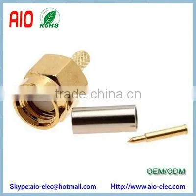 SMA Male 50ohm-1.5 RF Antenna Connector For RG174 RG316 LMR100 Cable photo-2