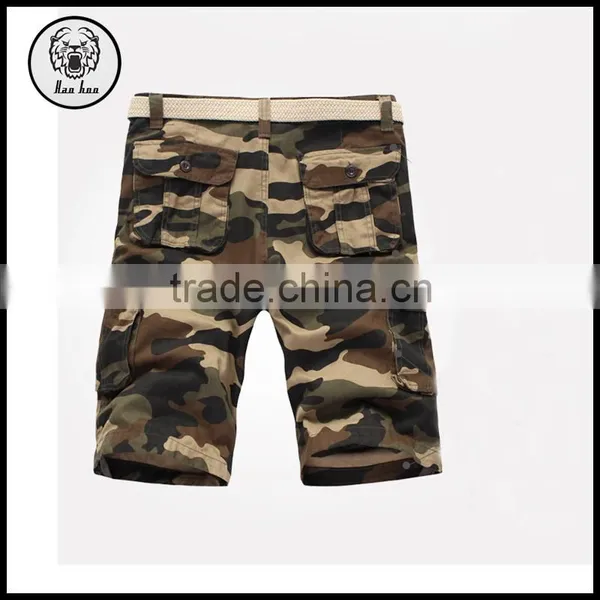 Mens Shorts Outdoor Clothing 100 Cotton Military Cargo Shrots photo-2