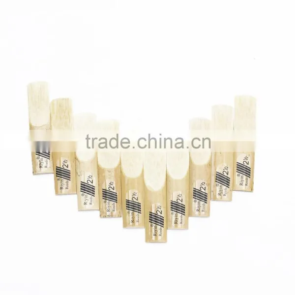 High Grade Professional Wood Color RIYIN Senior Drop E Alto Saxophone Reeds Set photo-5