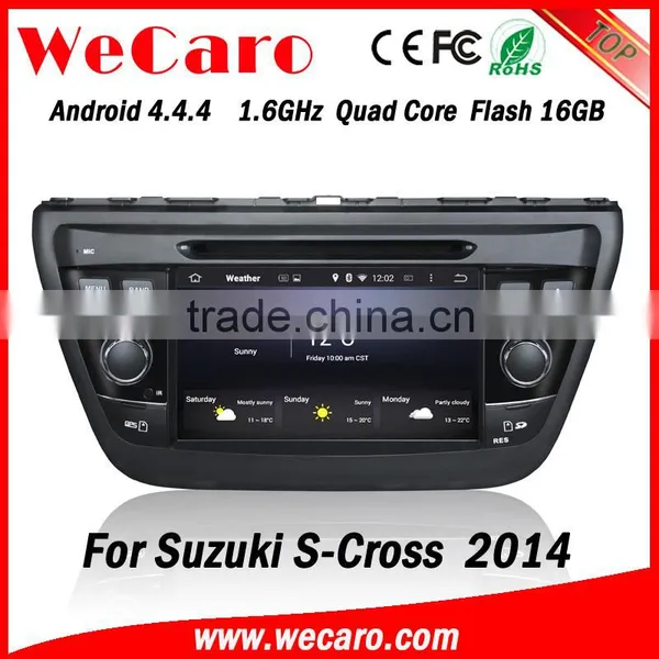 Wecaro WC-SU7058 7" Android 4.4.4 WIFI 3G Touch Screen Car Dvd Player for Suzuki s- Cross Car Radio Gps 2014 photo-6