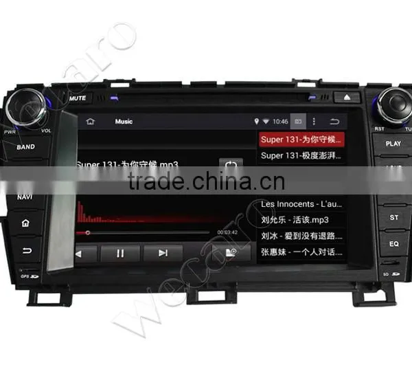 Wecaro WC-TP8004L Android 4.4.4 Car Stereo Double Din Touch Screen Car Dvd for Toyota Prius Radio Gps Bluetooth 2009-2013 photo-2
