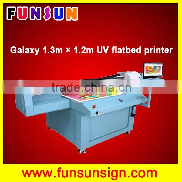 Galaxy UD-1312UFC 1.3x1.2m Dx5 Head Wide Format uv Flatbed Printer Glass Printing Machine