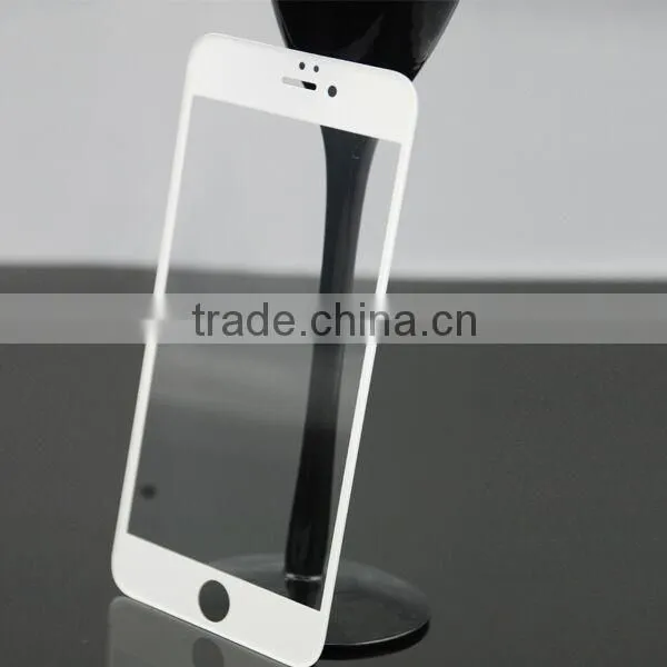 Shenzhen 5.5 Inch Gorilla 3D Curved Full Cover Tempered Glass Screen Protector for Iphone 6 Plus