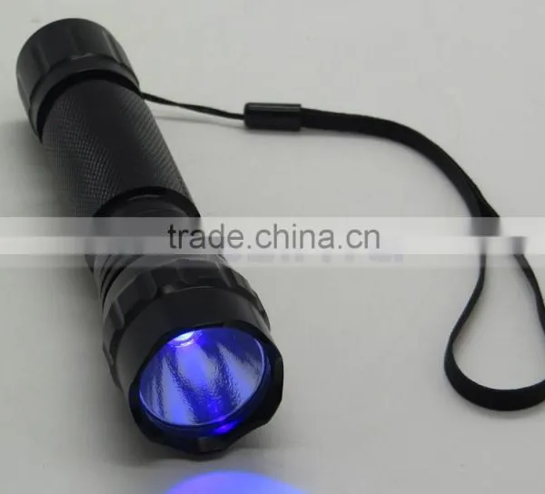 Professional Tail Press Aluminum 1 LED UV Black Light Torch photo-5