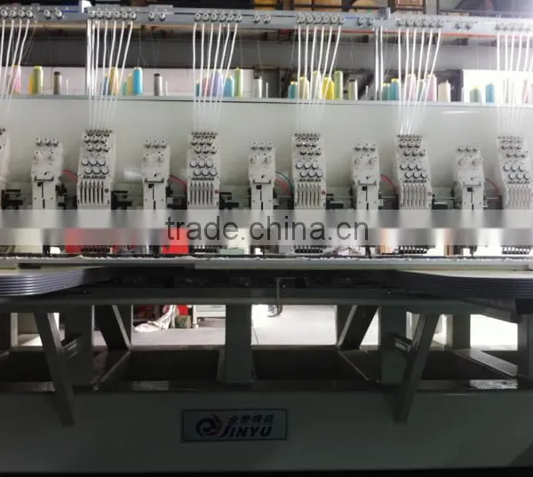 615+15 High Speed Flat + Sequin Embroidery Machine photo-2