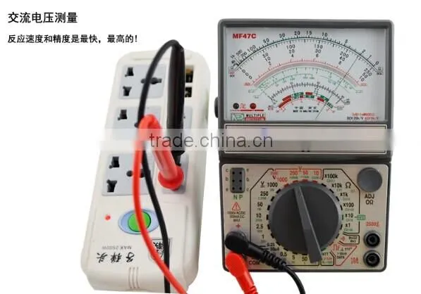 High Quality AC DC Voltmeter Ammeter Ohmmeter MF47C Meter Multimeter Free Shipping photo-4