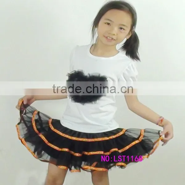 Red Flower Girl Pettiskirt Set Polka Dot Bloom Kids Outfits Mickey Spot Child Tutus Suit photo-4