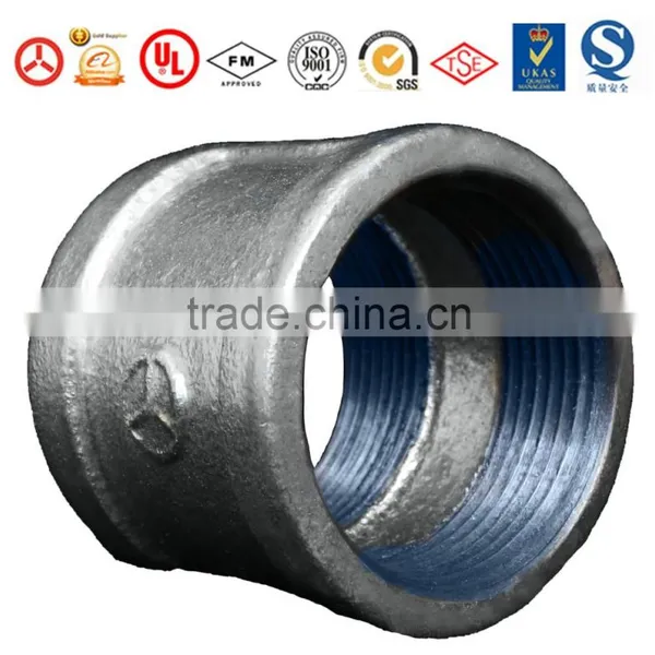 Customized Low Price Malleable Iron Pipe Fitting Pipe Socket 270 photo-2