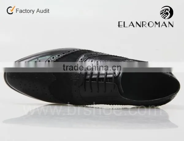 High Quality Men Shoes Genuine Leather Italian Dress Shoes photo-5