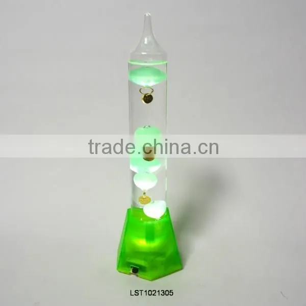 Colourful Galileo Thermometer/Glass Thermometer photo-3