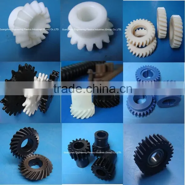China Supplier Factory OEM Plastic Gear Nylon1010 Gear Injection Nylon Spur Gear photo-4