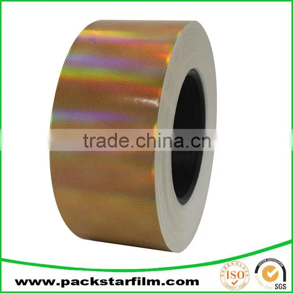 Manufacture Wrapping Laser Metallized Holographic Paper photo-2