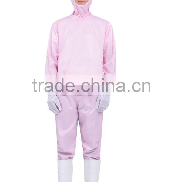 Anti-static White Working Coveralls for Sanitary photo-3