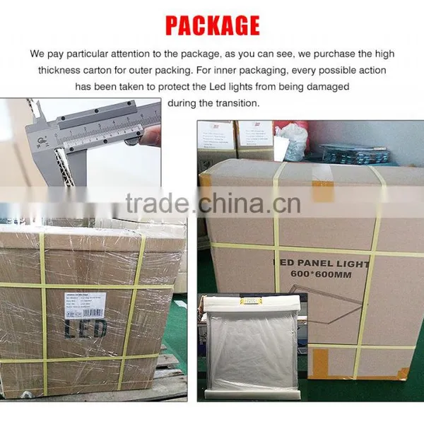 Super Slim High Brightness 36W 40W 48W 600x600 Square LED Panel Light photo-6