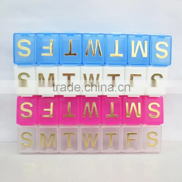 Customized Weekly Plastic Pillbox photo-4