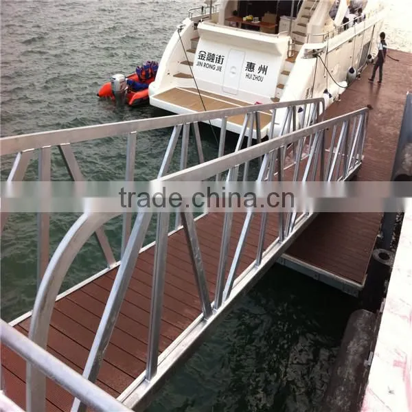 Marine Aluminum Flexible Setting Gangway Wahrf Ladder photo-5
