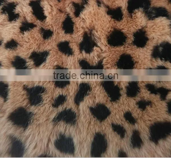 Leopard-print Rabbit Skin Plate photo-2