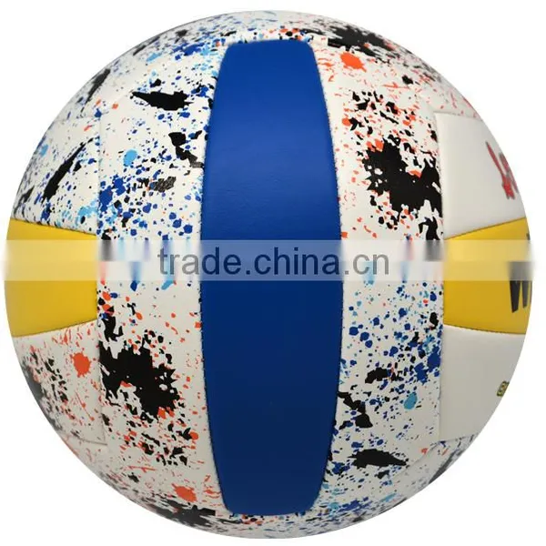 Volleyball Manufacturers Logo Design High Quality Training Volleyball Ball Custom Soft Cheap Price Beach Volleyball Ball photo-3
