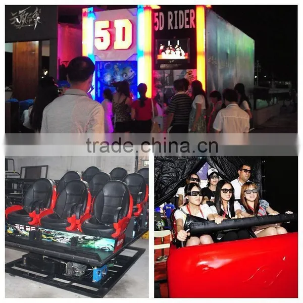 9 Seats Electric 6-dof Luxury 5d Cinema 5d Simulador Supplier photo-2