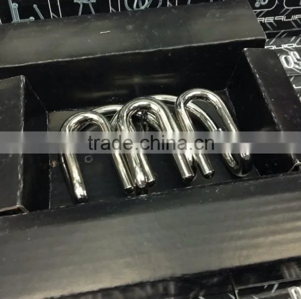 2016 New Metal Puzzle Game,IQ Metal Puzzle,Wire Magic Metal Puzzle IQ Game Toys photo-2
