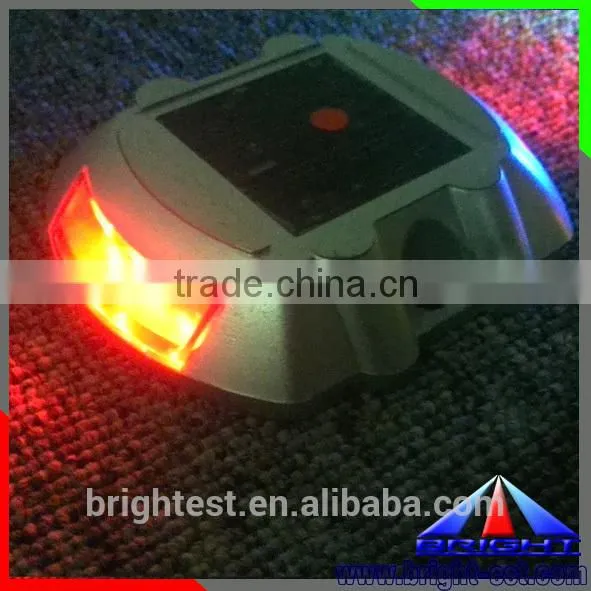 0.3wp Constant Light or Flashing Traffic Signal Lights,Full Size Solar LED Road Studs photo-4