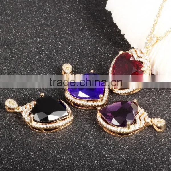 Wholesale Fashion Jewelry Accessories Big Stone Galaxy Necklace for Women photo-3