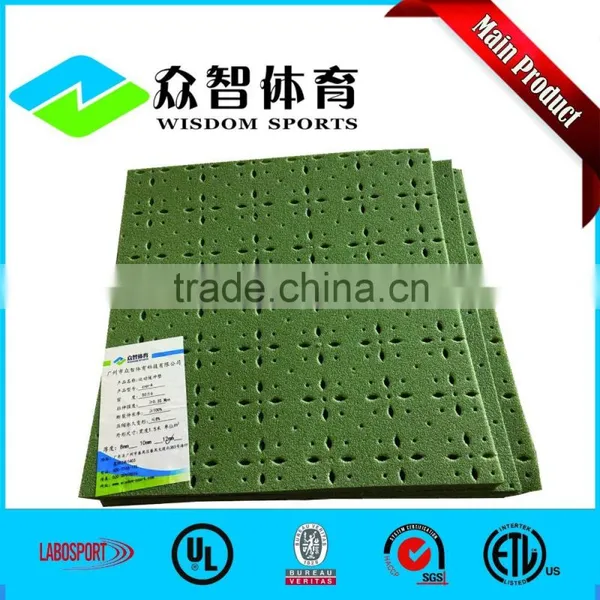 2016 New Design Shock Pad Easy Hooked up Artificial Grass