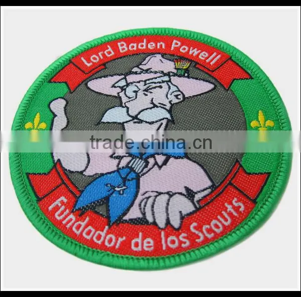 Custom Woven Logo Badge Patch for Uniform Apparel photo-3