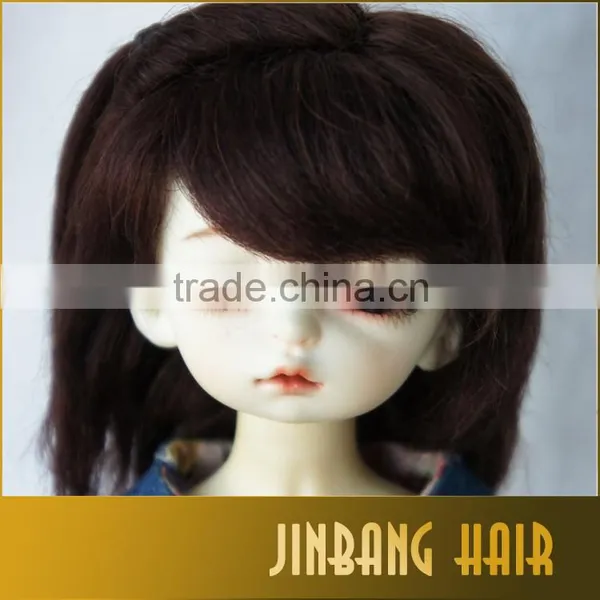 BJD Doll DIY Wire Handmade Curly Wigs Hair Curls Row Doll Wigs photo-4