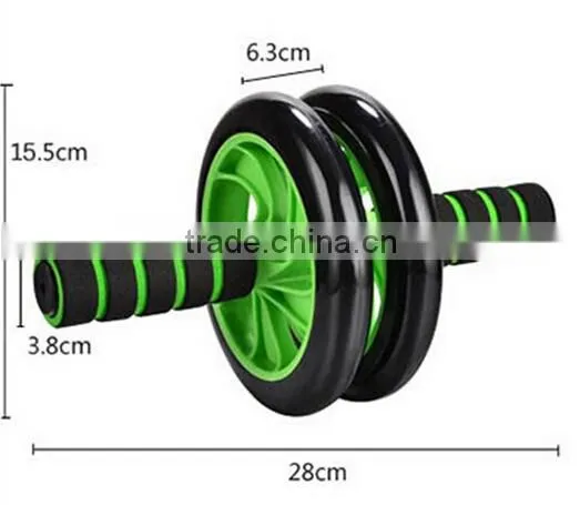 Dual Wheel Exercise Foam Handle ab Roller for Wholesale Quality Choice photo-4
