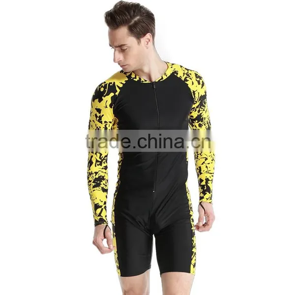 2016 Top Selling Sun Protection One Piece Swimsuit Women photo-3