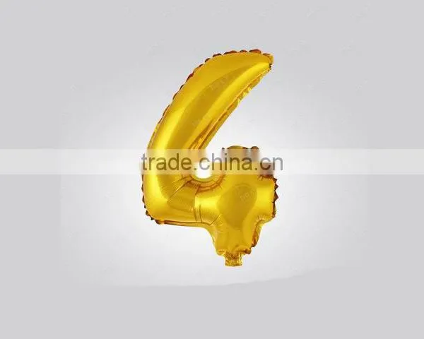 16 Inches Foil Number Balloon,alphabet Balloons photo-4