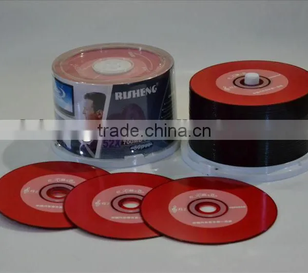 Grade A Virgin CD-R 52X 700MB/colored Cd-r Disc photo-2