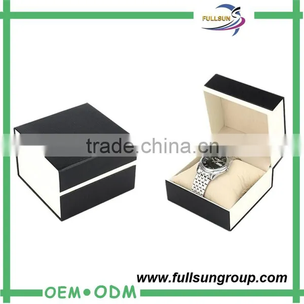 PU Leather Handmade Luxury Watch Storage Box photo-5