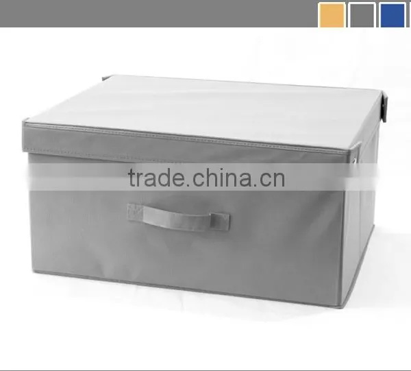 NON-WOVEN CUBE WITH ATTACED COVER/NON-WOVEN STORAGE BOX WITH ATTACED COVER photo-2