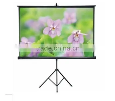 remote control screen,projector screen Tripod 60 Inch,tripod screen