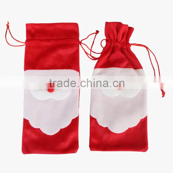 Christmas Deer Hat Wine Bottle Covers photo-2