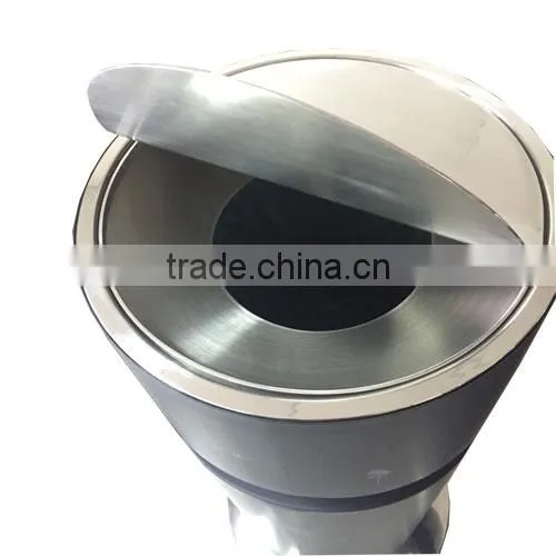 New Design Stainless Steel Recycling Outdoor Trash Bottle Bin photo-3