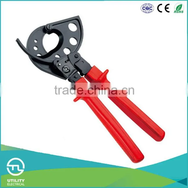 UTL Wholesale China Goods 310mm Length Red Handle Hand Electric Cable Cutters photo-2