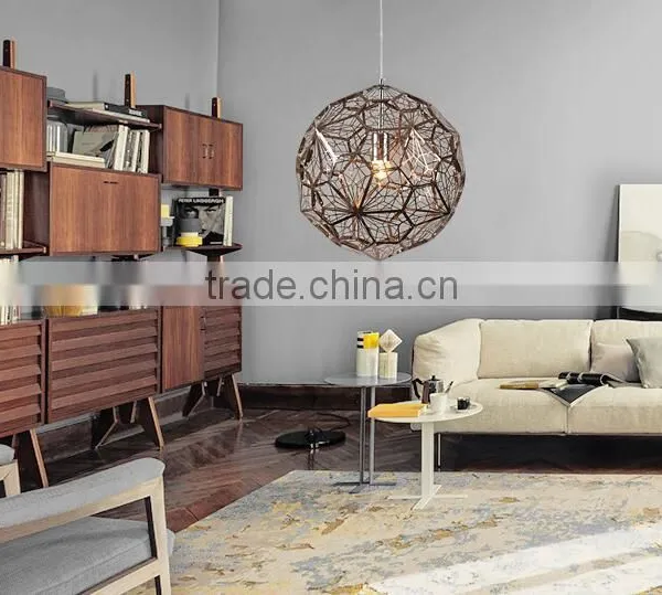 Unique Design Decorative Pendent Light Stainless Steel Ball Pendent Lamp photo-5