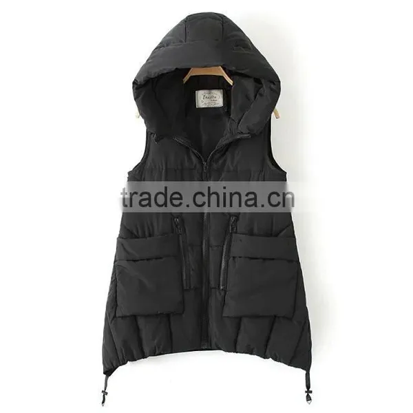 Cheap China Wholesale Clothing Cotton Vest for Women photo-5
