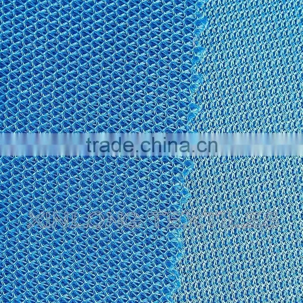 D041 100% Polyester Air Brick Knitted Sandwich Material Shoe Mesh photo-3
