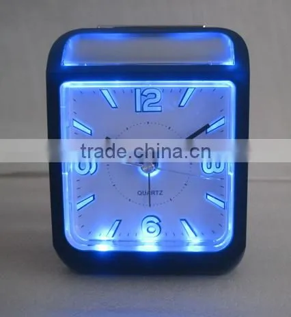 Night Touch Light LED Quartz Alarm Clocks for Eldly photo-2