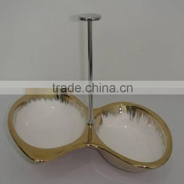 High Quality Electro Porcelain Divided Plate photo-6