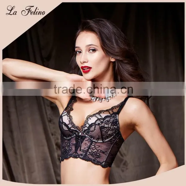 Exclusive B80 Cup Stretchy Crop Top Sexy Lingerie Corset
